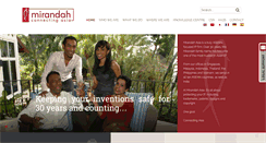Desktop Screenshot of mirandah.com